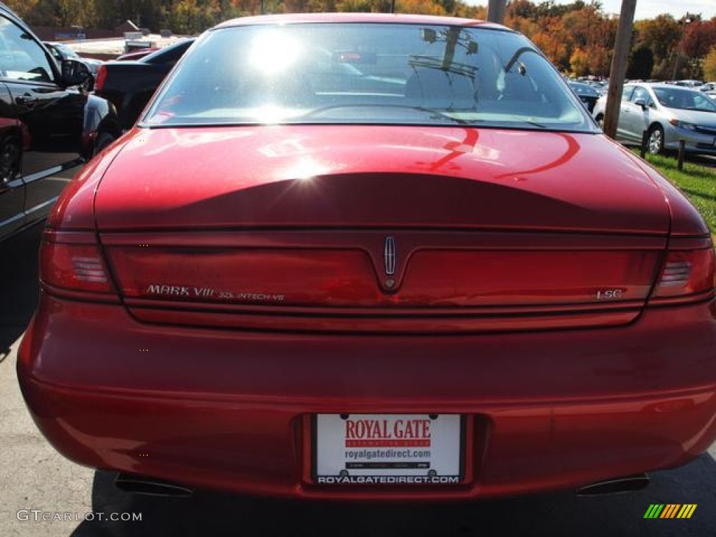 1998 Mark VIII LSC - Toreador Red Metallic / Light Graphite photo #6