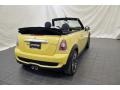 2009 Interchange Yellow Mini Cooper S Convertible  photo #2