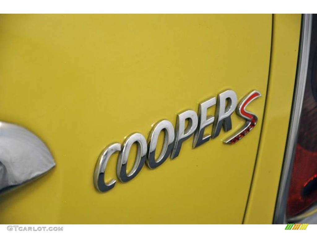 2009 Cooper S Convertible - Interchange Yellow / Black/Yellow photo #6