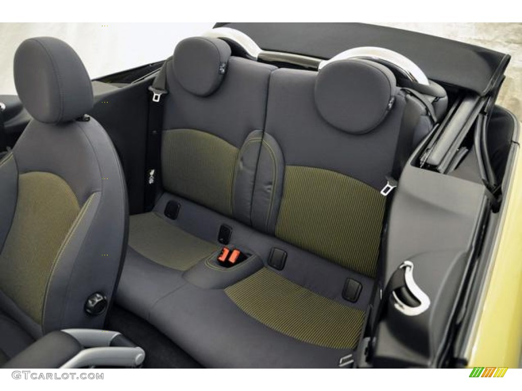 2009 Cooper S Convertible - Interchange Yellow / Black/Yellow photo #10