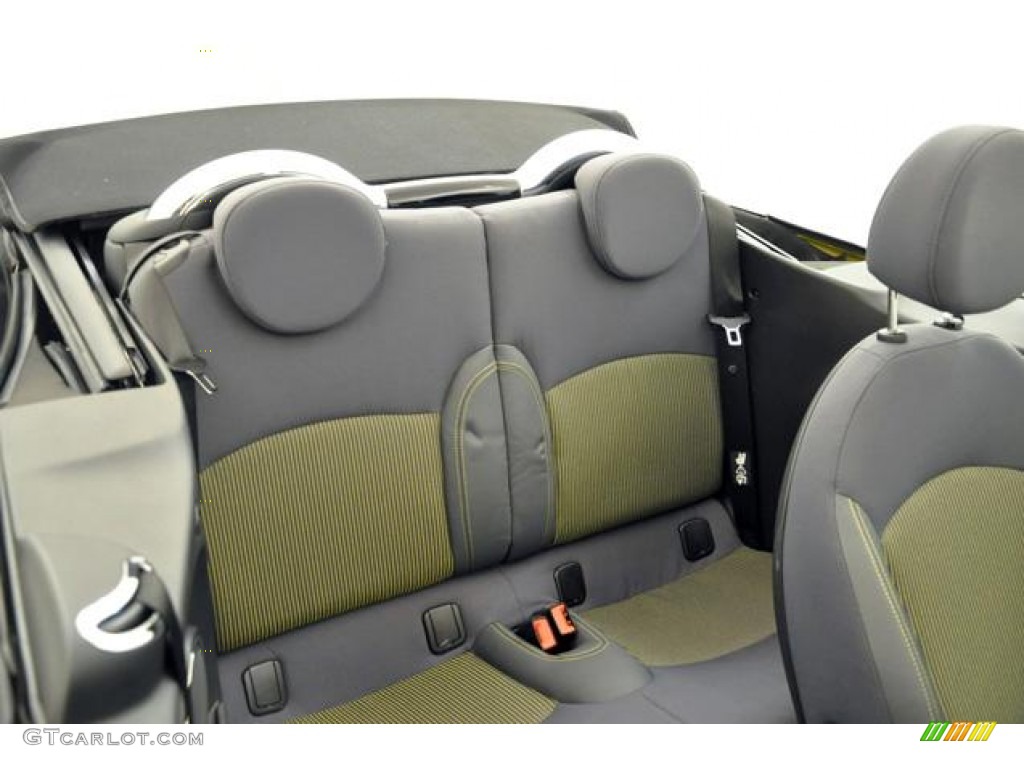 2009 Cooper S Convertible - Interchange Yellow / Black/Yellow photo #15