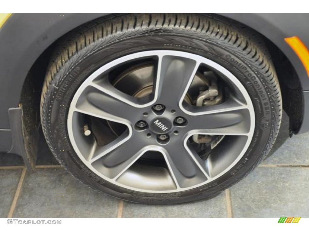 2009 Cooper S Convertible - Interchange Yellow / Black/Yellow photo #25