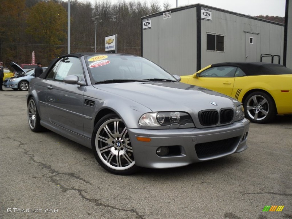 2004 M3 Convertible - Silver Grey Metallic / Grey photo #1