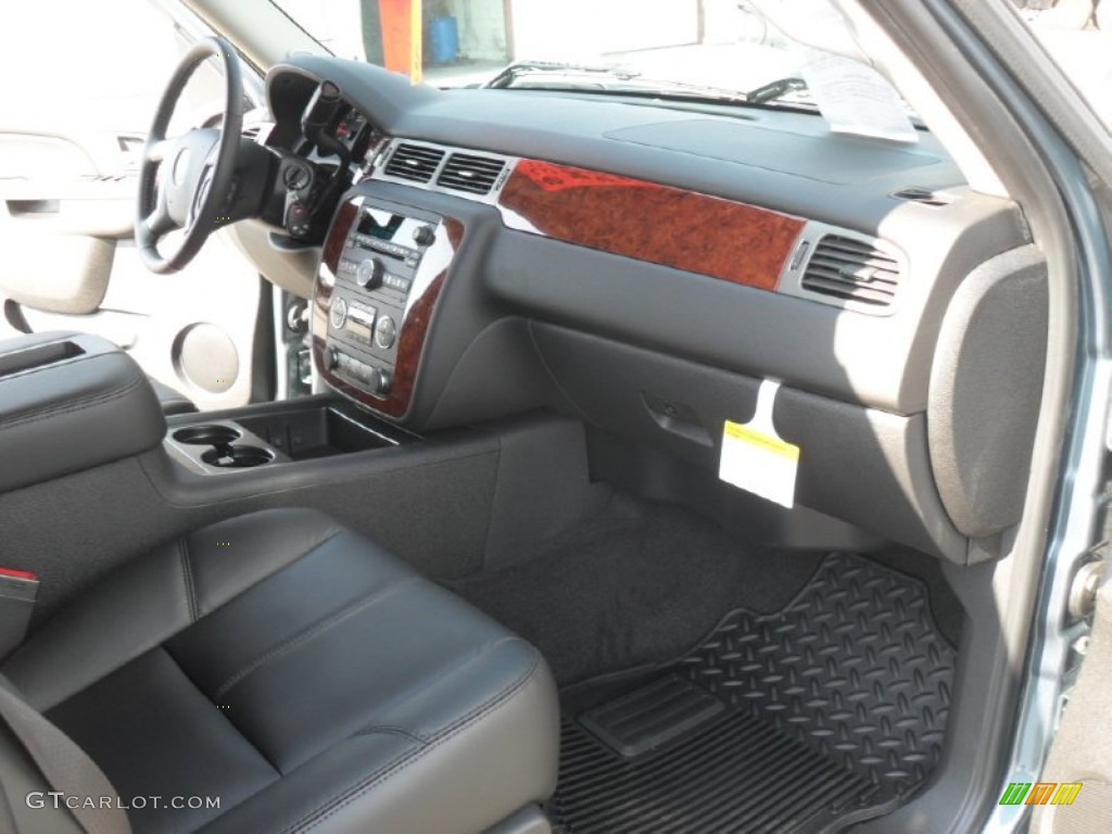 2011 Silverado 1500 LTZ Crew Cab 4x4 - Blue Granite Metallic / Ebony photo #21