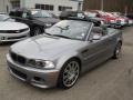 2004 Silver Grey Metallic BMW M3 Convertible  photo #17