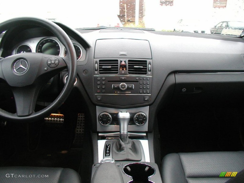 2008 C 300 4Matic Sport - Mars Red / Black photo #16