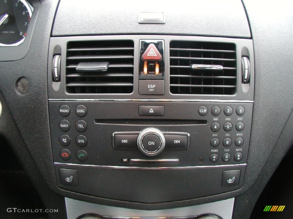 2008 C 300 4Matic Sport - Mars Red / Black photo #17