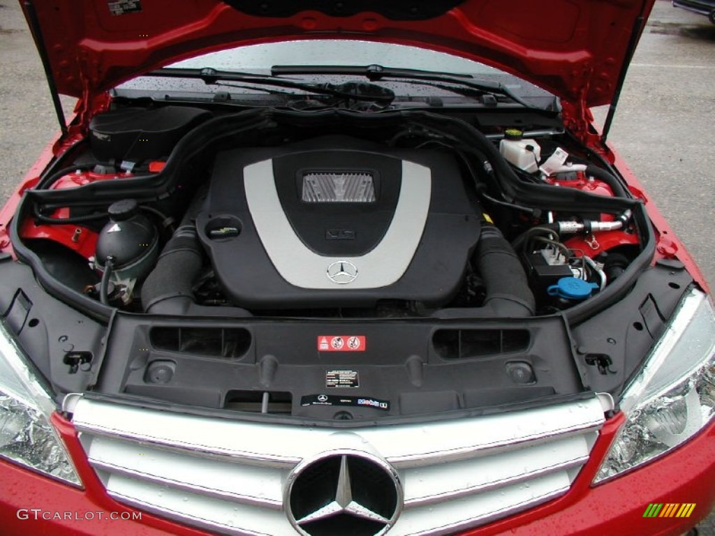 2008 C 300 4Matic Sport - Mars Red / Black photo #24