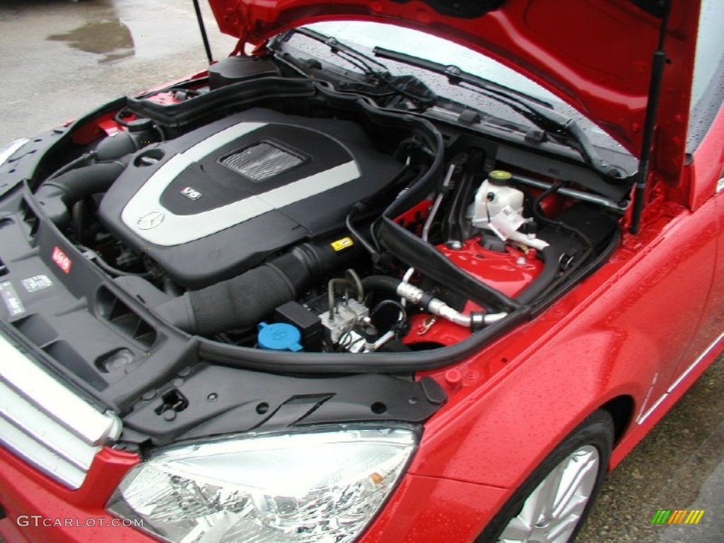 2008 C 300 4Matic Sport - Mars Red / Black photo #25