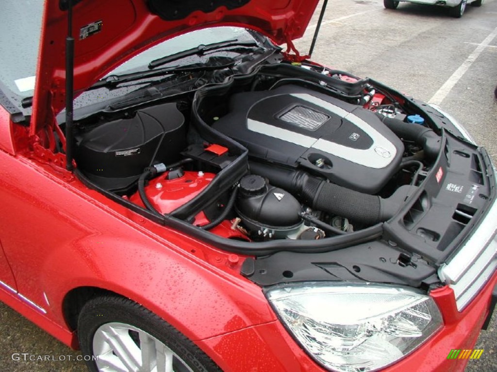 2008 C 300 4Matic Sport - Mars Red / Black photo #26