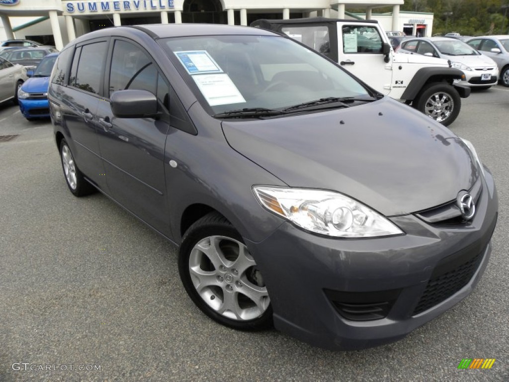 2009 MAZDA5 Sport - Galaxy Gray Mica / Black photo #1