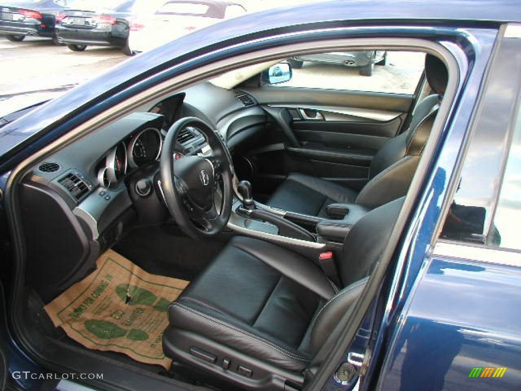 Ebony Interior 2009 Acura TL 3.7 SH-AWD Photo #55892695