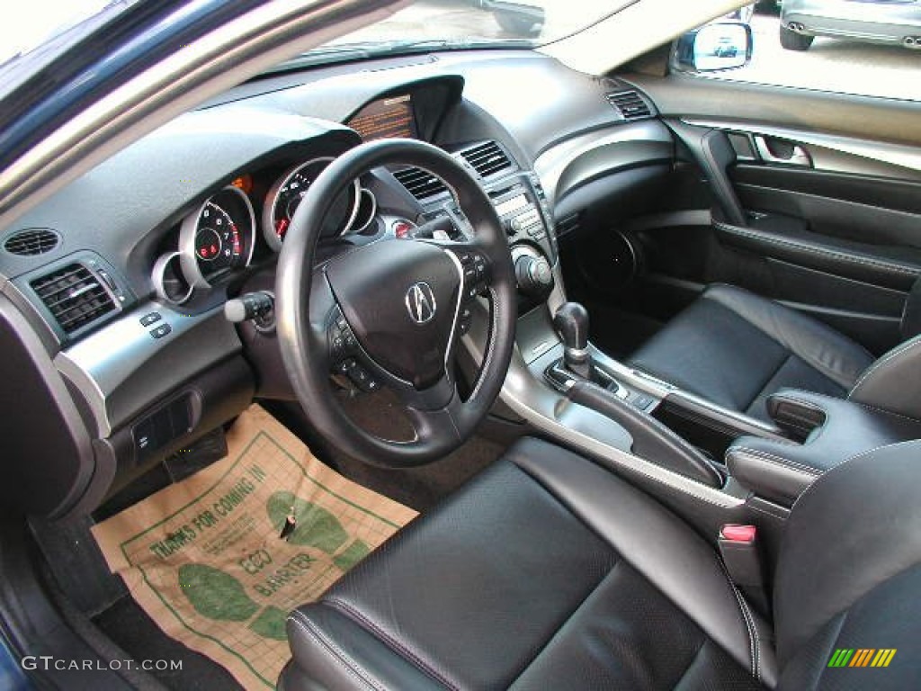 Ebony Interior 2009 Acura TL 3.7 SH-AWD Photo #55892704