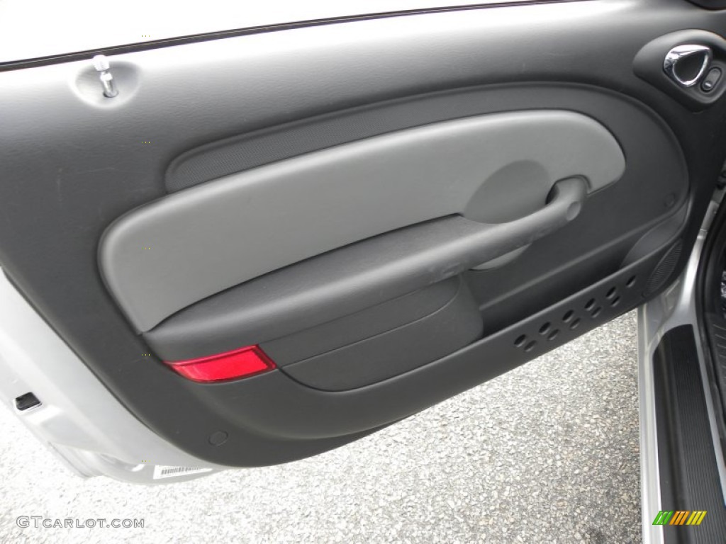 2005 Chrysler PT Cruiser GT Convertible Dark Slate Gray Door Panel Photo #55892814
