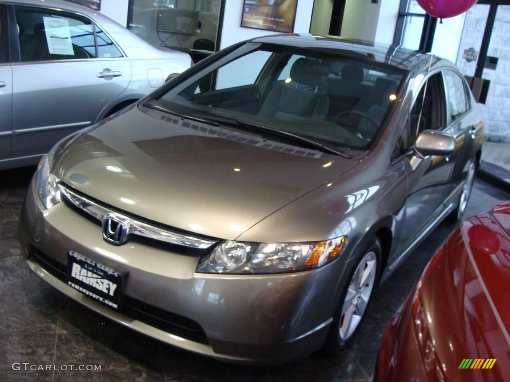 Galaxy Gray Metallic Honda Civic