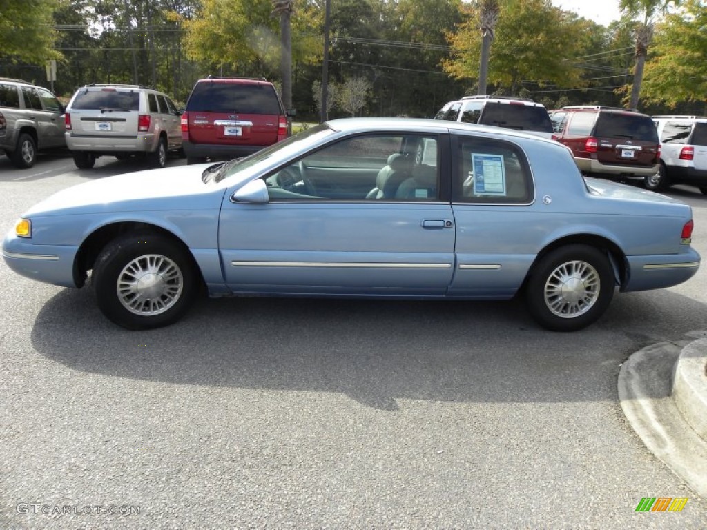 Light Denim Blue Metallic 1997 Mercury Cougar XR7 Exterior Photo #55892962