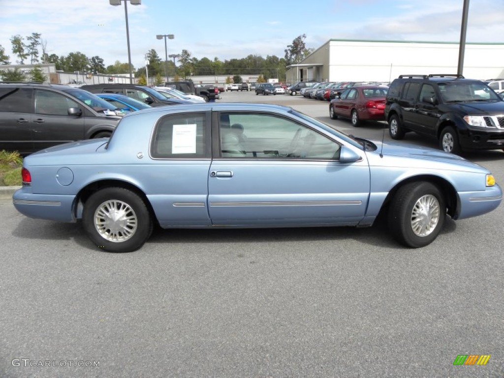 Light Denim Blue Metallic 1997 Mercury Cougar XR7 Exterior Photo #55893024