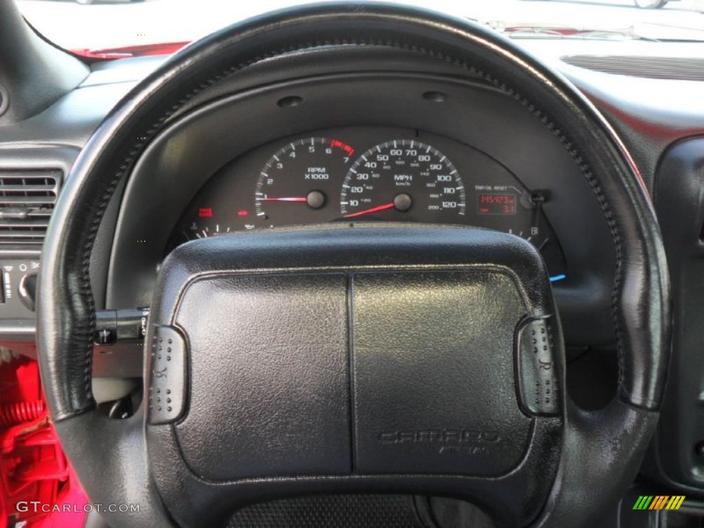1999 Chevrolet Camaro Coupe Dark Gray Steering Wheel Photo #55893085