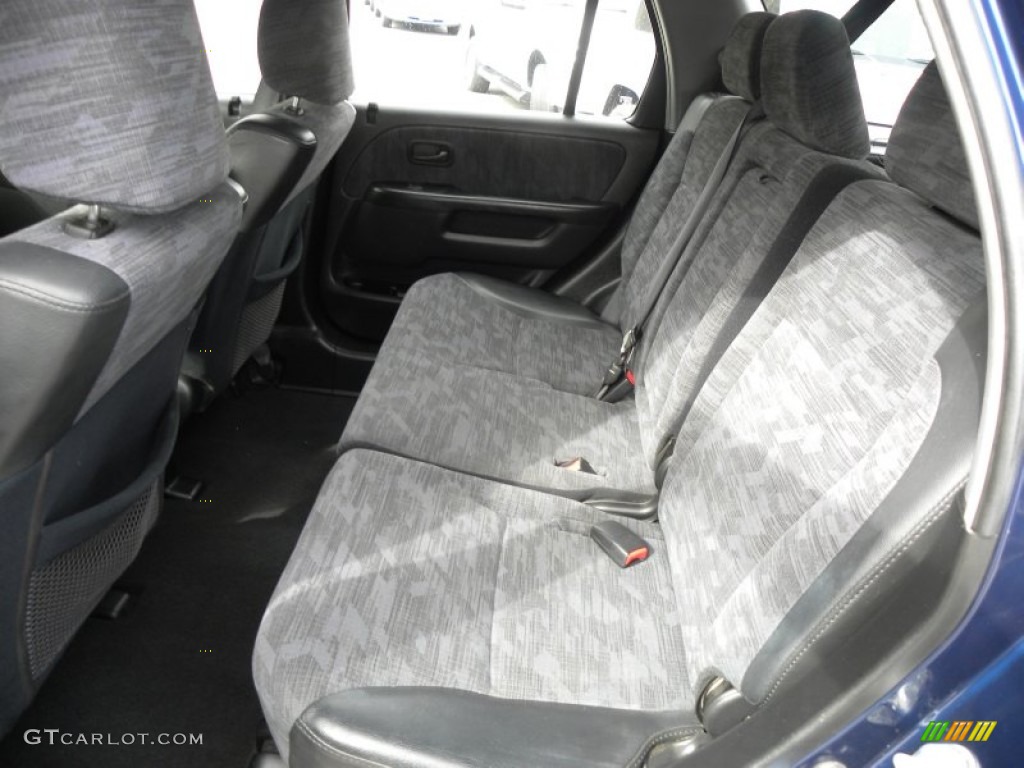 Black Interior 2002 Honda CR-V LX Photo #55893574