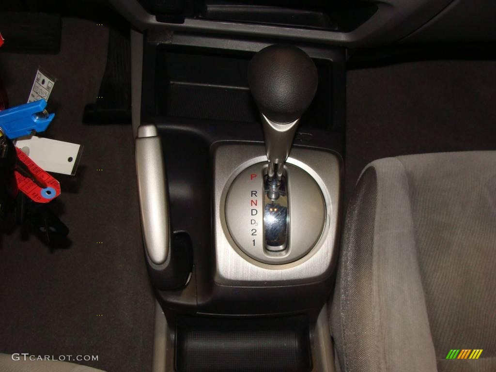 2006 Civic EX Sedan - Galaxy Gray Metallic / Black photo #13