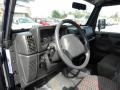 2000 Patriot Blue Pearl Jeep Wrangler Sport 4x4  photo #3
