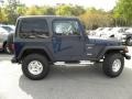 2000 Patriot Blue Pearl Jeep Wrangler Sport 4x4  photo #8