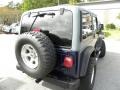 2000 Patriot Blue Pearl Jeep Wrangler Sport 4x4  photo #9