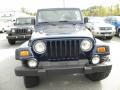 2000 Patriot Blue Pearl Jeep Wrangler Sport 4x4  photo #13