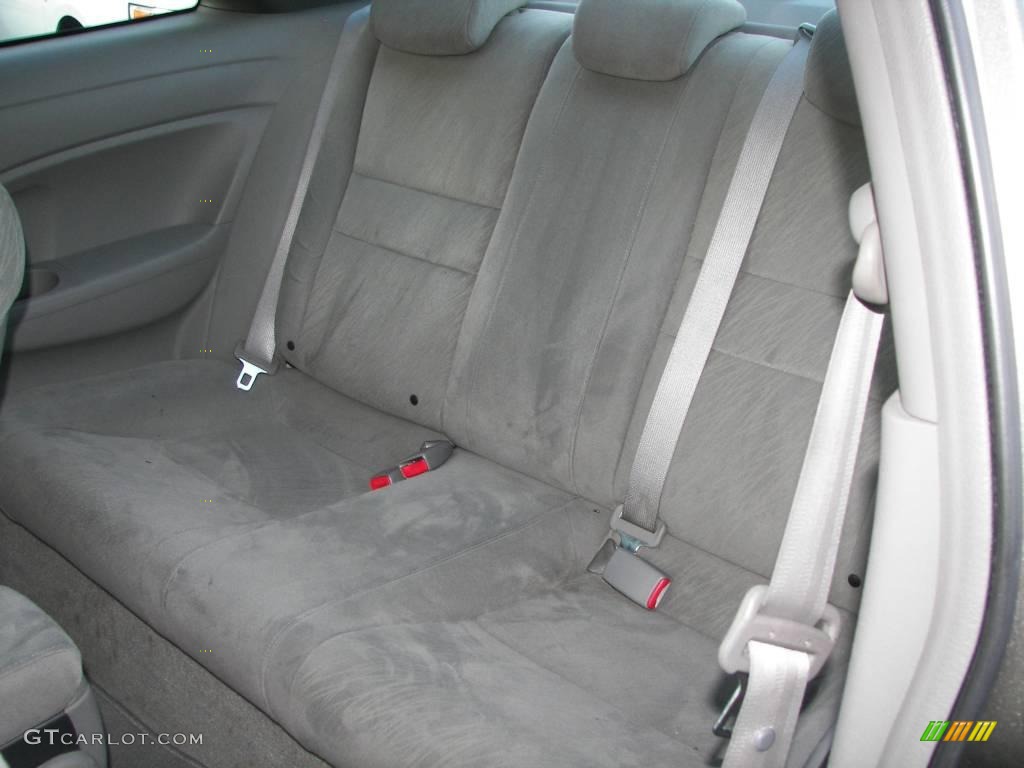 2006 Civic EX Coupe - Galaxy Gray Metallic / Gray photo #6