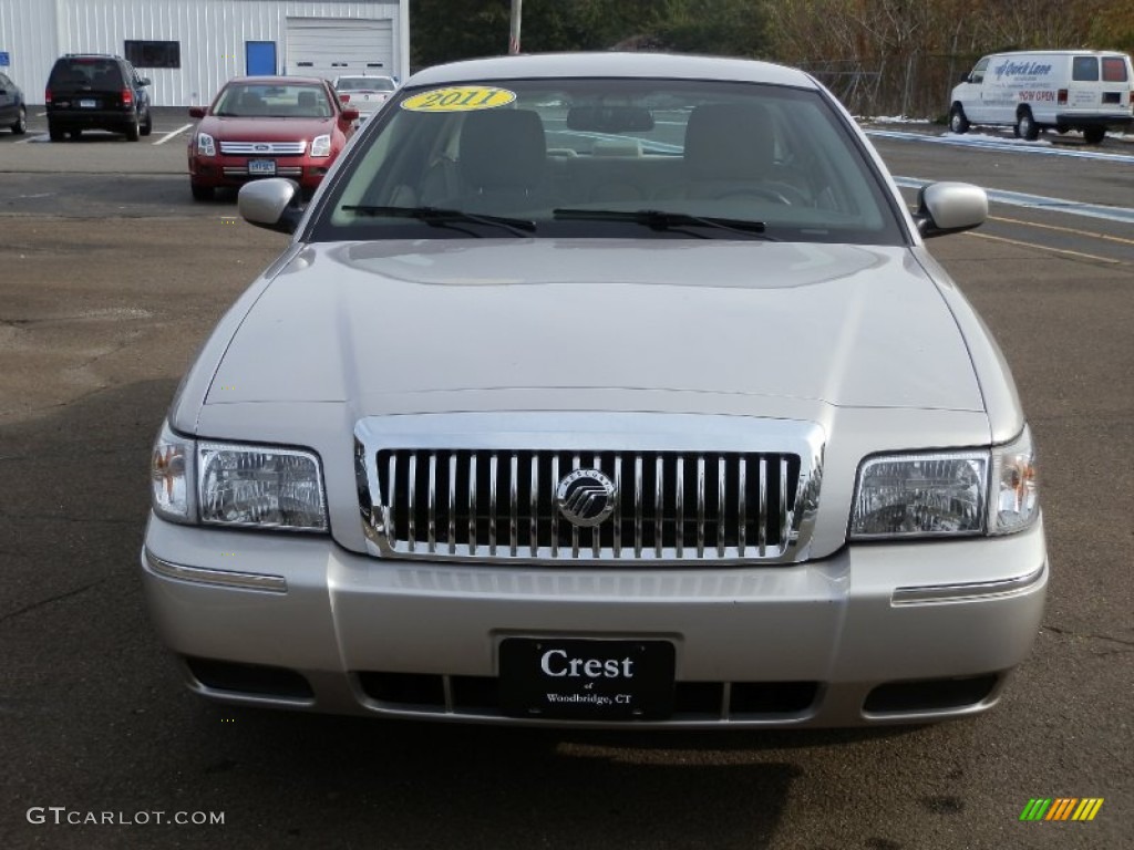 2011 Grand Marquis LS Ultimate Edition - Silver Birch Metallic / Medium Light Stone photo #3