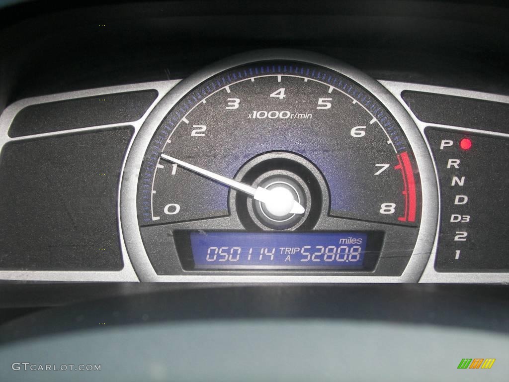 2006 Civic EX Coupe - Galaxy Gray Metallic / Gray photo #14