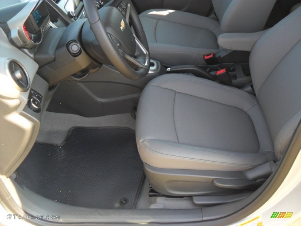 Dark Pewter/Dark Titanium Interior 2012 Chevrolet Sonic LTZ Hatch Photo #55895185