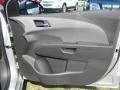 Dark Pewter/Dark Titanium 2012 Chevrolet Sonic LTZ Hatch Door Panel