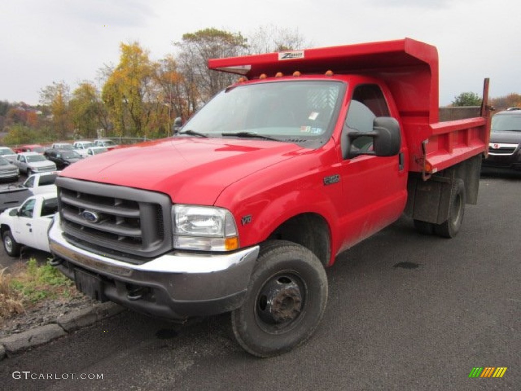 2004 Ford F350 Super Duty XL Regular Cab 4x4 Dump Truck Exterior Photos