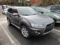 2011 Graphite Gray Pearl Mitsubishi Outlander GT AWD  photo #1