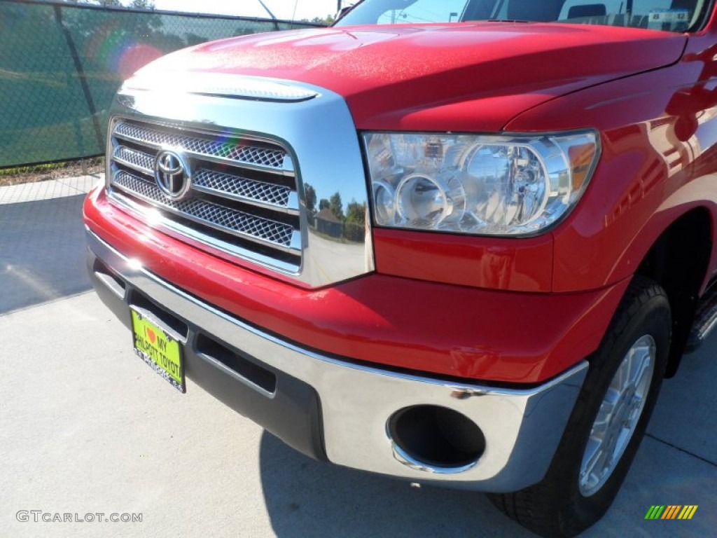 2007 Tundra SR5 Double Cab - Radiant Red / Beige photo #10