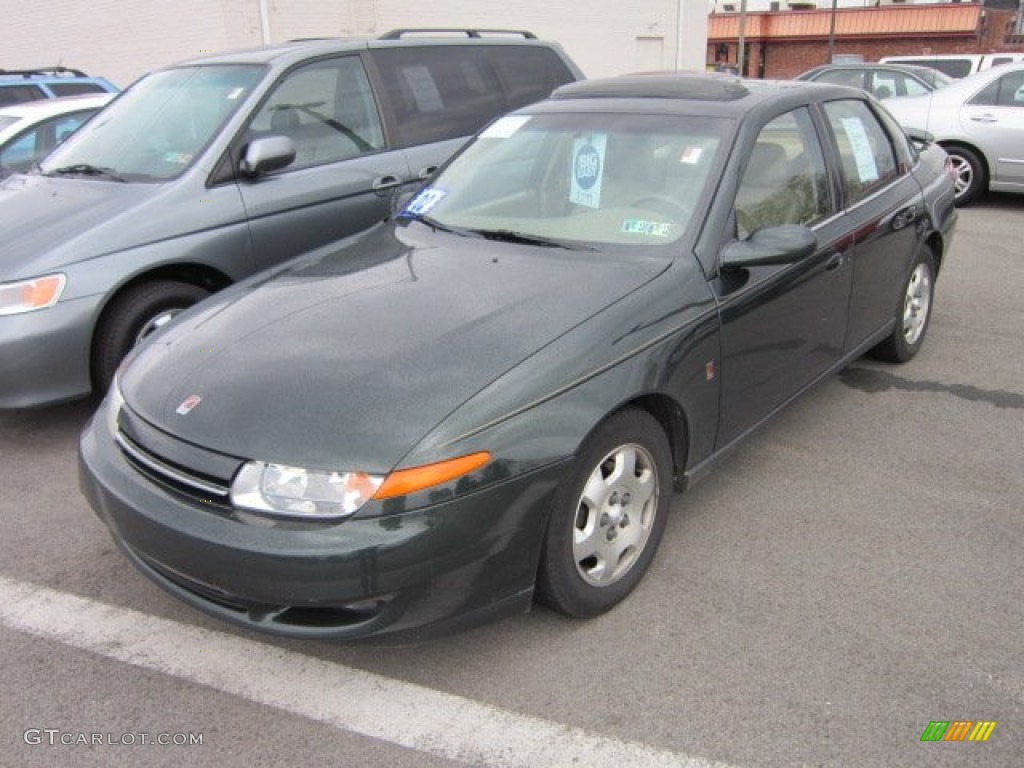 2002 L Series L200 Sedan - Green / Medium Tan photo #3