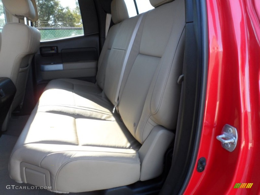 2007 Tundra SR5 Double Cab - Radiant Red / Beige photo #32