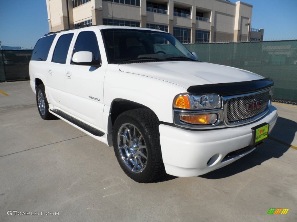 2006 Yukon XL Denali AWD - Summit White / Sandstone photo #1