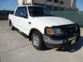 2002 Oxford White Ford F150 XLT SuperCrew  photo #1