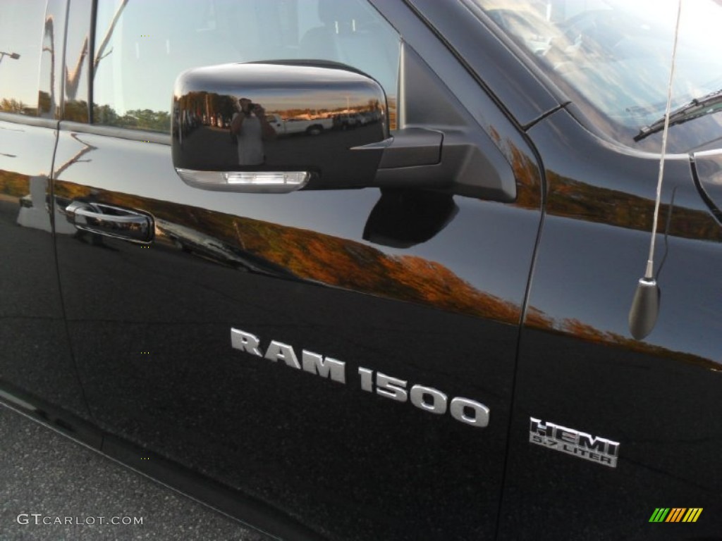 2012 Ram 1500 Sport Crew Cab - Black / Dark Slate Gray photo #21