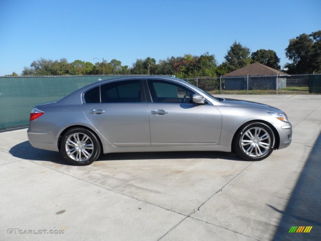 Titanium Gray Metallic 2009 Hyundai Genesis 4.6 Sedan Exterior Photo #55897417