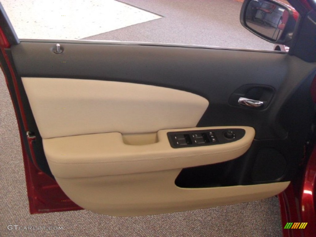 2012 Chrysler 200 Touring Sedan Black/Light Frost Door Panel Photo #55897741