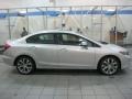 Alabaster Silver Metallic 2012 Honda Civic Si Sedan Exterior