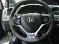 Black Steering Wheel Photo for 2012 Honda Civic #55898041