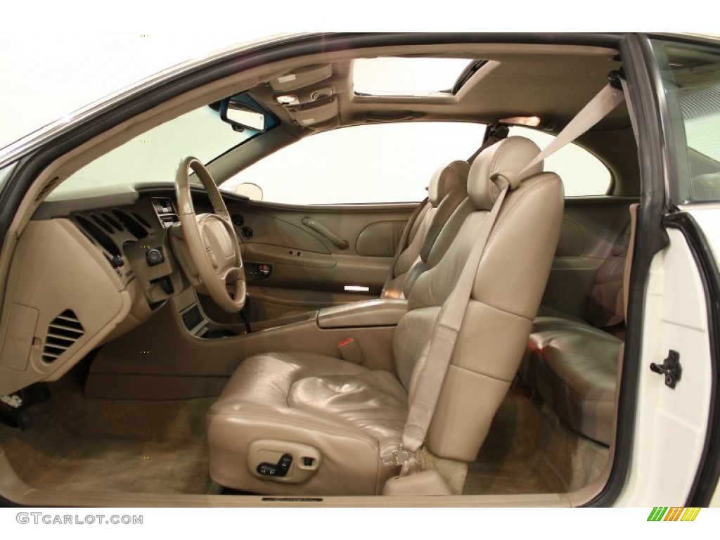Neutral Beige Interior 1997 Buick Riviera Supercharged Coupe Photo #55898593
