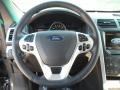 Charcoal Black 2012 Ford Explorer XLT Steering Wheel