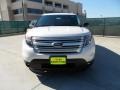 2012 White Platinum Tri-Coat Ford Explorer XLT  photo #8