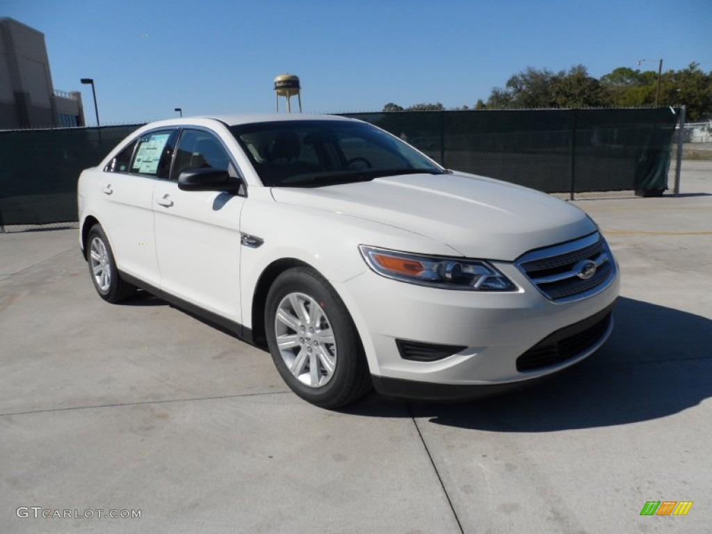 2012 Taurus SE - White Suede / Light Stone photo #1