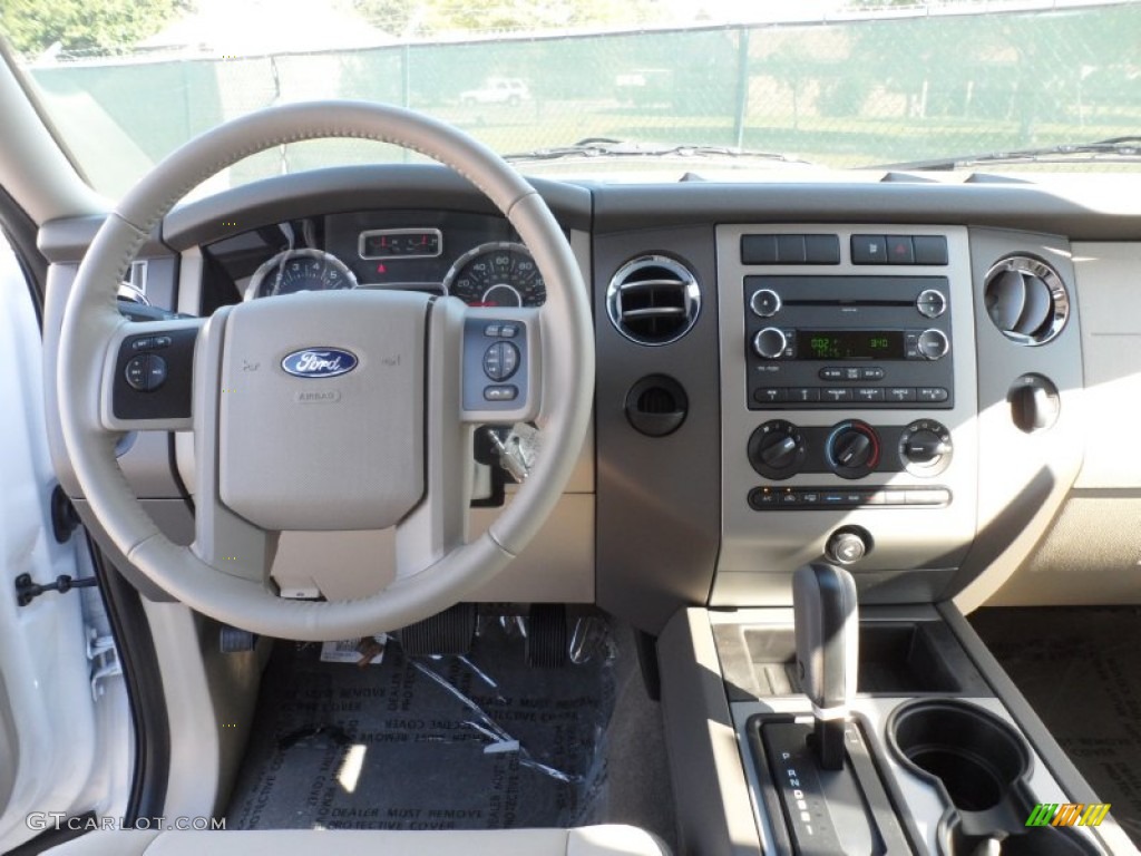 2012 Ford Expedition XL Stone Dashboard Photo #55899427